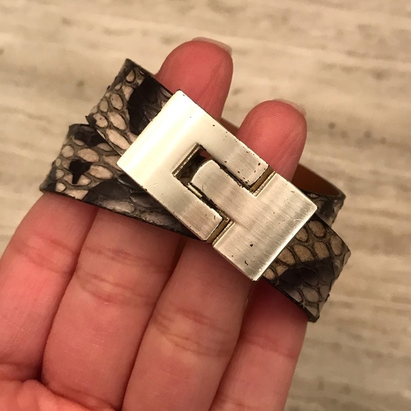 leighelena python double jigsaw bracelet - Picture 3 of 8